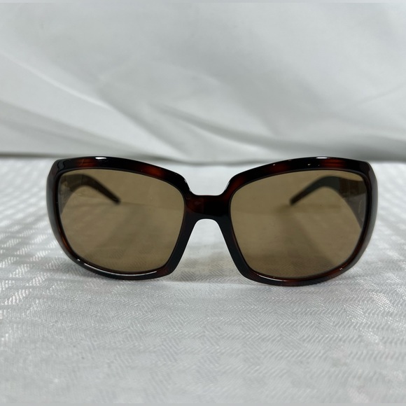 5002: Fendi Selleria FS339SL Tortoise Leather Sunglasses Italy main image 4